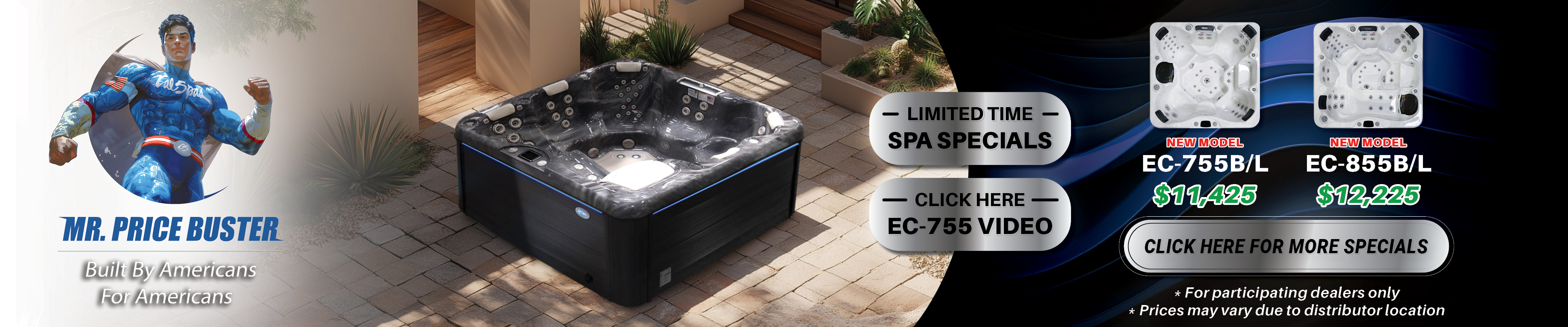 Calspas hot tub being used in a family setting - Oaklawn